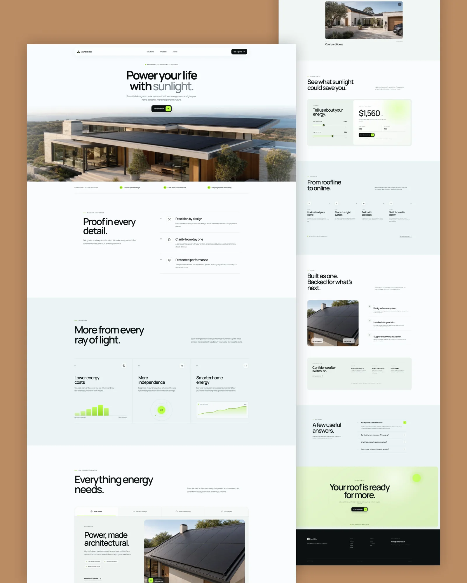 Aureli Solar page view 1